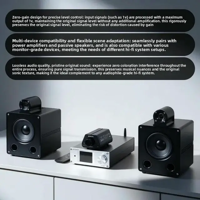 Alt view image 2 of 3 - Weiliang Audio BRZHIFI High-Precision Passive Preamplifier FV3-PRO Remote Volume Control Post-Amplifier Active Speaker