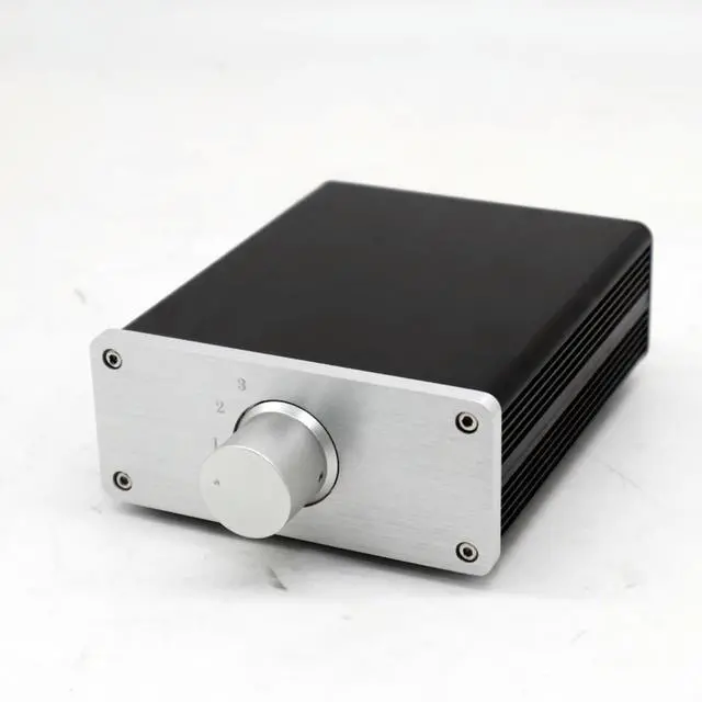 Main image of HiFi 2-channel Stereo 3-in 1-out Audio Signal Selector Switch RCA CMC Imported Version