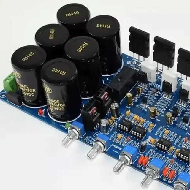 Alt view image 3 of 3 - -1943 5200 2.1 amplifier board 80W * 2 100W with tuning