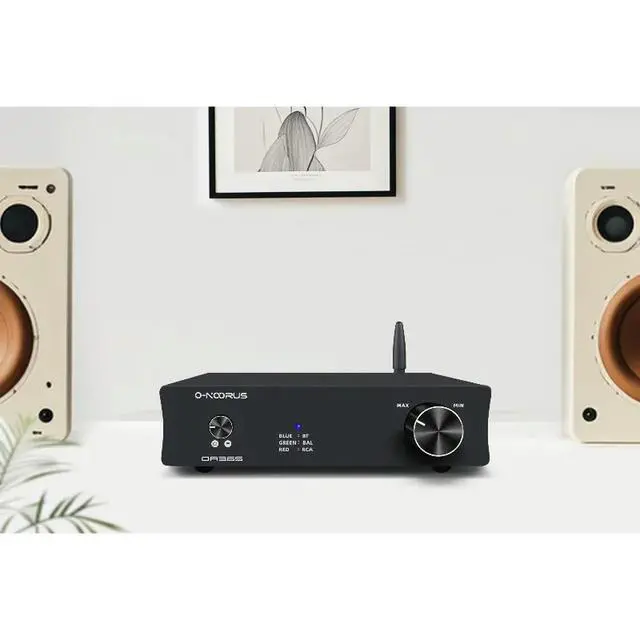 Alt view image 3 of 3 - Desktop digital power amplifier ma12070 professional hi-fi audiophile amplifier balanced audio