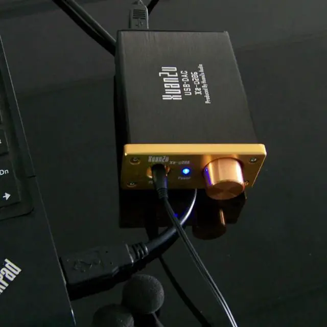 Main image of HIFI Audiophile USB External Sound Card DAC Decoder USB to Coaxial Optical Output WM8740 U206