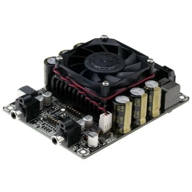 Alt view image 3 of 3 - Stereo high fidelity audio amplifier board, pure post stage electronic teaching, strong sound application 2X300W