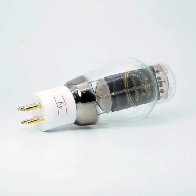 Alt view image 3 of 3 - Jinyin Re 300B-K Electronic Tube Material Western Style Nano Carbon Anode High Voltage Aged Original Factory Pair