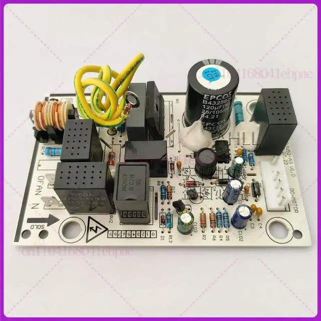 Alt view image 3 of 3 - board for gree air conditioner computer board circuit board 30135340 W52535C GRJW52-A3