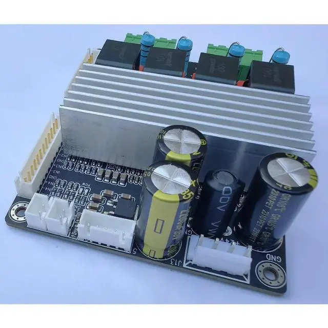 Alt view image 3 of 3 - Digital D-class amplifier 4-channel 100W module 24V single power supply TPA3245 TPA3255