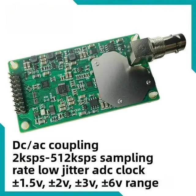Alt view image 2 of 3 - ADS127L01 High Performance IEPE Vibration/Audio Acquisition Module/512Ksps/24Bit/DC/AC