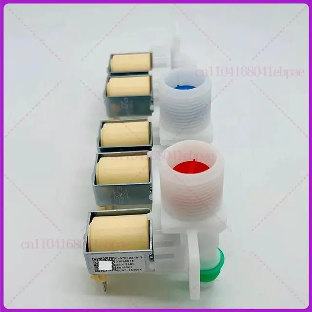 Main image of Electric Water Inlet Solenoid Valve DC97-15459K For Drum Washing Machine 220V C-076-19-B13 Five-head Washer Parts