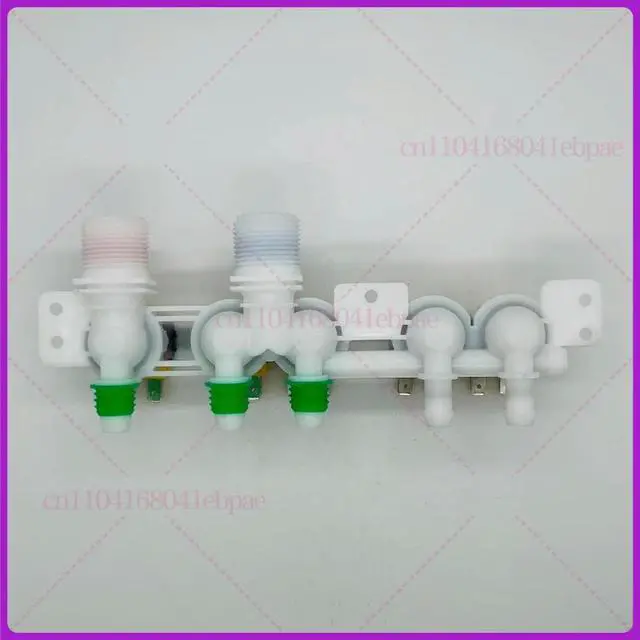 Alt view image 3 of 3 - Electric Water Inlet Solenoid Valve DC97-15459K For Drum Washing Machine 220V C-076-19-B13 Five-head Washer Parts