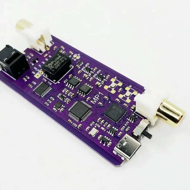 Alt view image 3 of 3 - XMOS XU316 USB Sound Card Coaxial Input Can Be Connected To CD Player And Digital Broadcast, Support MQA CD