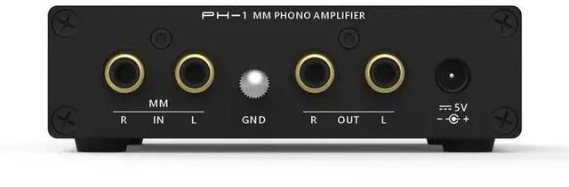 Alt view image 2 of 3 - PH-1 Vinyl Record Phono Stage High Fidelity MM Cartridge Amplifier Headphone Amplifier MM PHONO