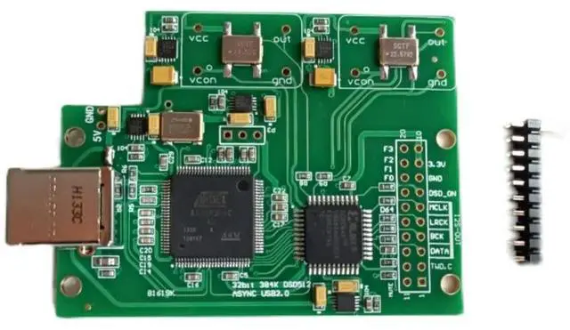 Main image of Italian USB asynchronous clock digital interface five LT3042 independent power supply
