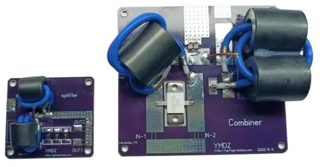 Main image of HF Shortwave Power Divider Combiner Power Synthesizer Splitter/Combiner Amplifier Synthesizer