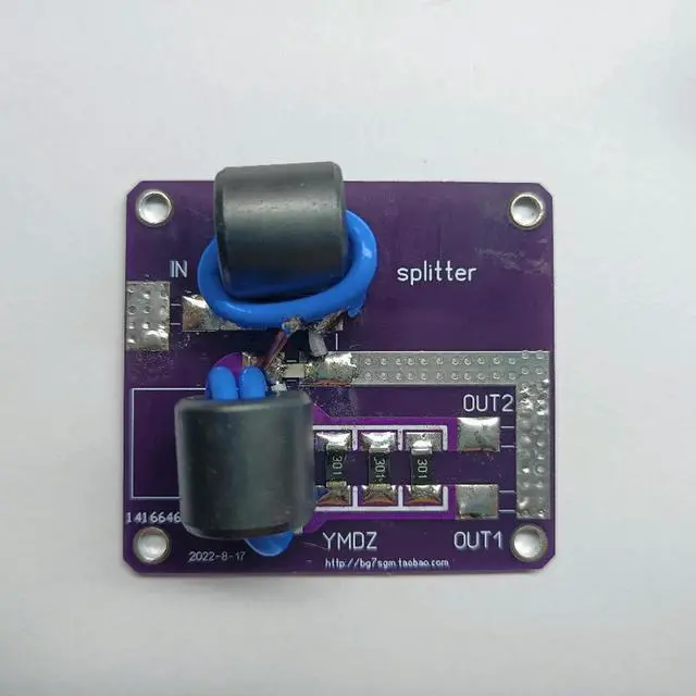 Alt view image 2 of 3 - HF Shortwave Power Divider Combiner Power Synthesizer Splitter/Combiner Amplifier Synthesizer