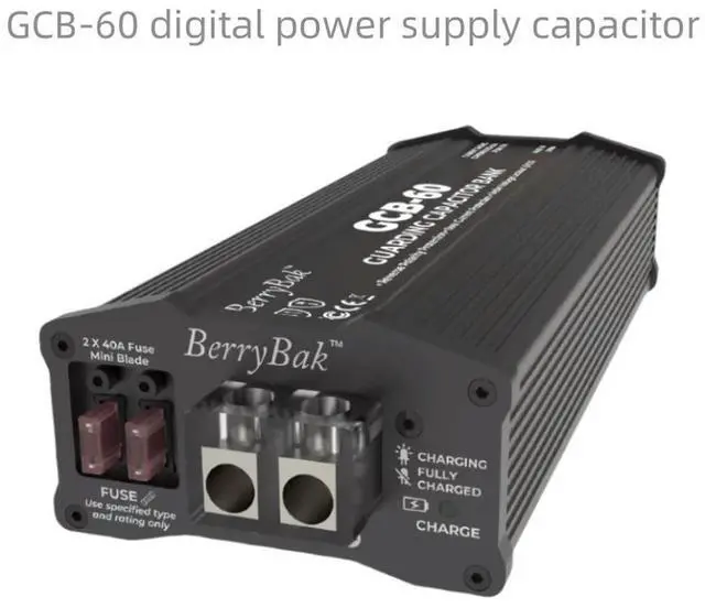 Main image of filter capacitor voltage stabilizer group for car audio modification power amplifier pond replaces the Farad capacitor GCB-60