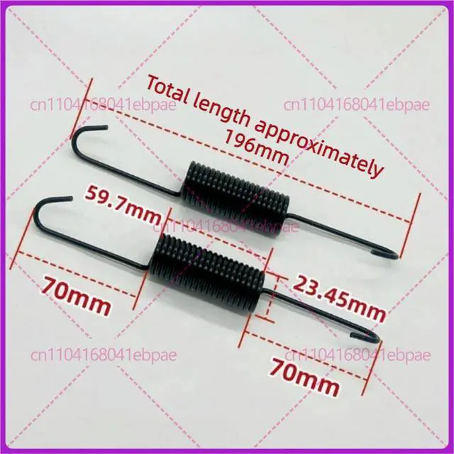 Alt view image 2 of 3 - 2pcs Suitable for drum washing machine hanging spring tension spring