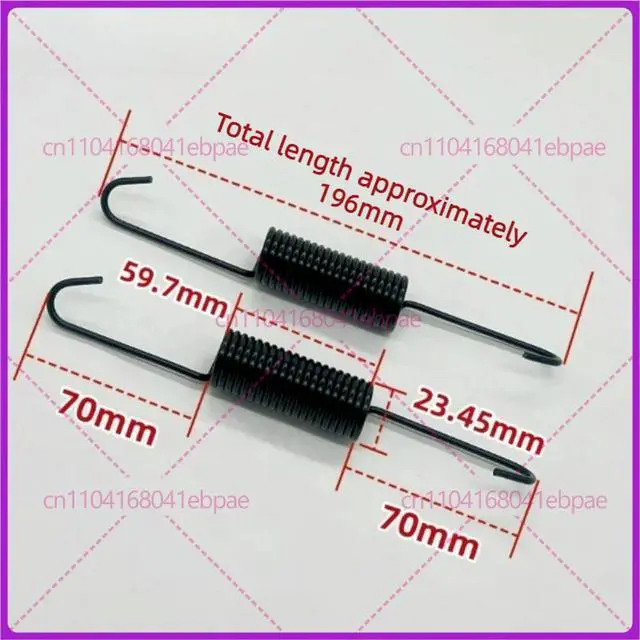 Alt view image 3 of 3 - 2pcs Suitable for drum washing machine hanging spring tension spring