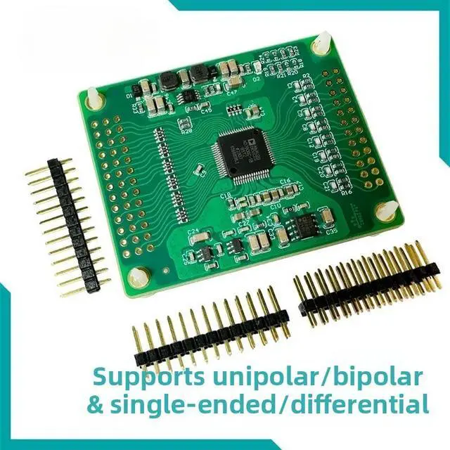 Alt view image 2 of 3 - AD7606C-18 8CH/18Bit DAS 1Msps Parallel Synchronous Sampling Dual Pole High Bandwidth ADC Module