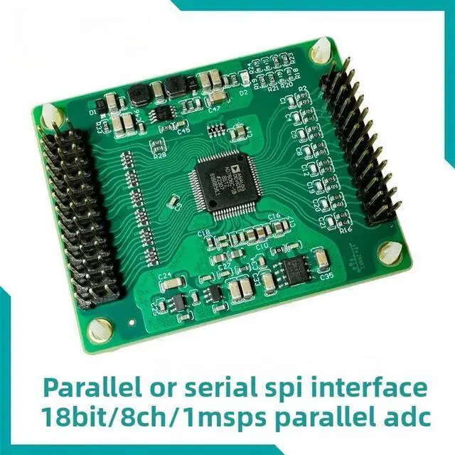 Main image of AD7606C-18 8CH/18Bit DAS 1Msps Parallel Synchronous Sampling Dual Pole High Bandwidth ADC Module