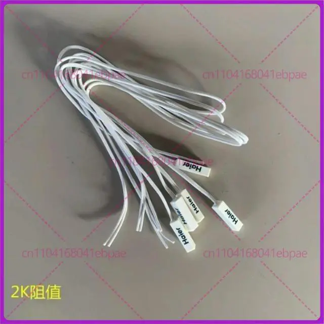 Alt view image 2 of 3 - 10pcs for Haier Refrigerator Freezer Sensor 00606020078 Refrigerator Sensor Refrigeration Evaporation Sensor