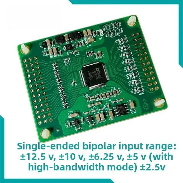 Alt view image 3 of 3 - AD7606C-18 8CH/18Bit DAS 1Msps Parallel Synchronous Sampling Dual Pole High Bandwidth ADC Module