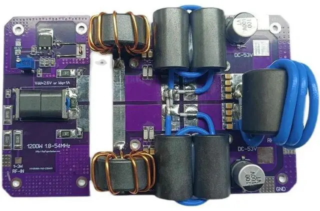 Main image of Shortwave Power Amplifier Board HF Kit 1200W Power Amplifier Board MRFX1K80H Power Amplifier Board BLF188