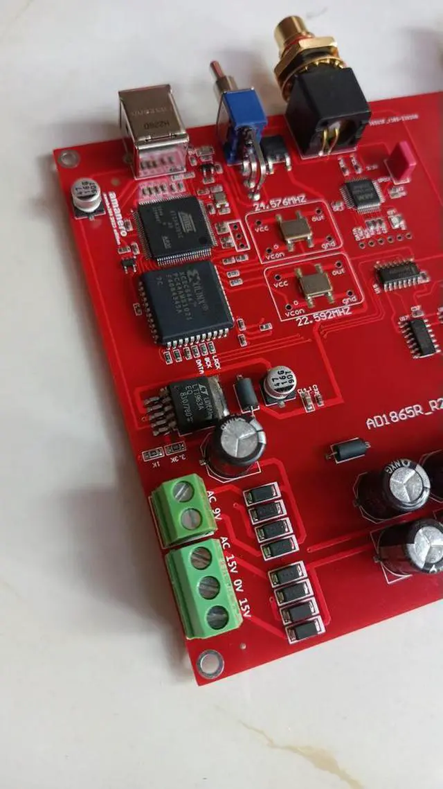 Alt view image 2 of 3 - AD1865R nos R2R decoder board