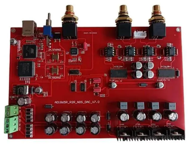 Main image of AD1865R nos R2R decoder board