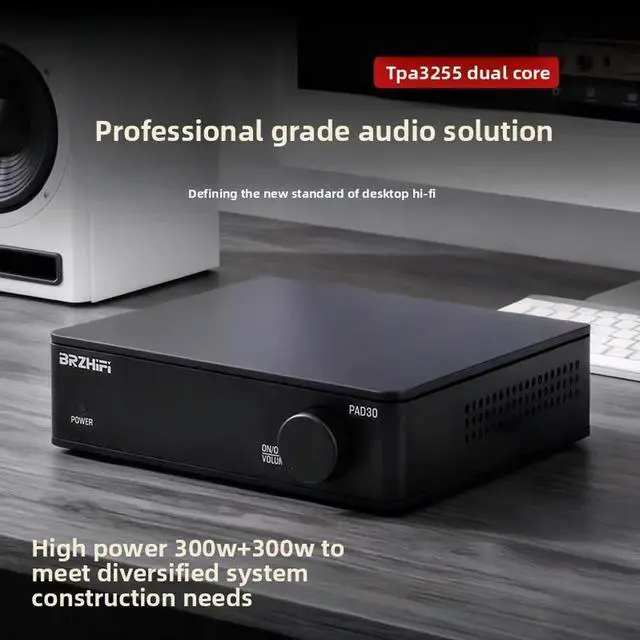Main image of Small Home Audiophile Digital Amplifier TPA3255 Dual Core Power Amplifier PAD-30