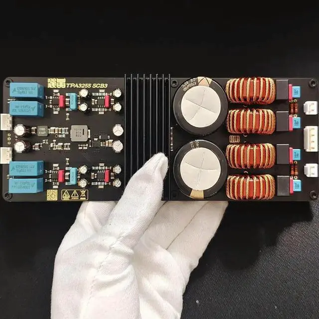 Alt view image 3 of 3 - Fever digital power amplifier board TPA3255 ultra-clear HIFI class D power amplifier board, high power