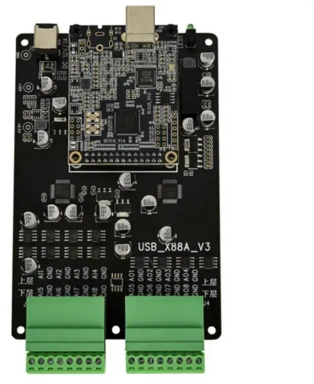 Main image of USB ASIO Linux sound card acquisition card XMOS 2/4/8/16/32 custom IIS/TDM playback recording