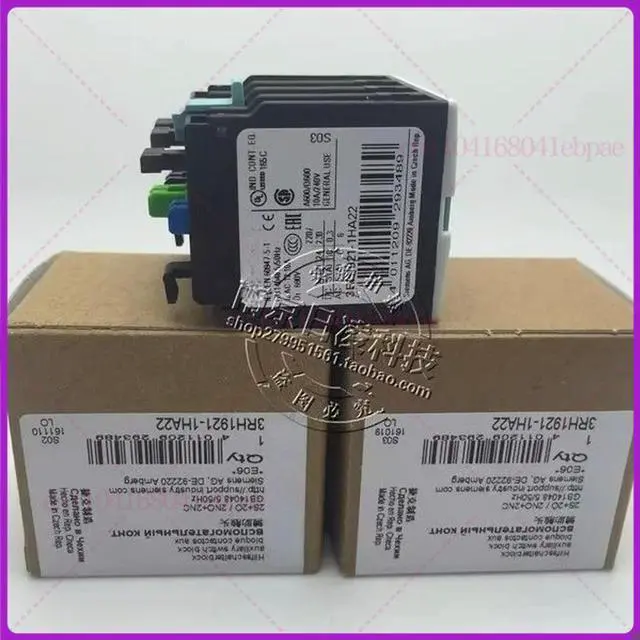 Alt view image 3 of 3 - Contactor For Auxiliary Contact 3RH1921-1HA22 2A2b