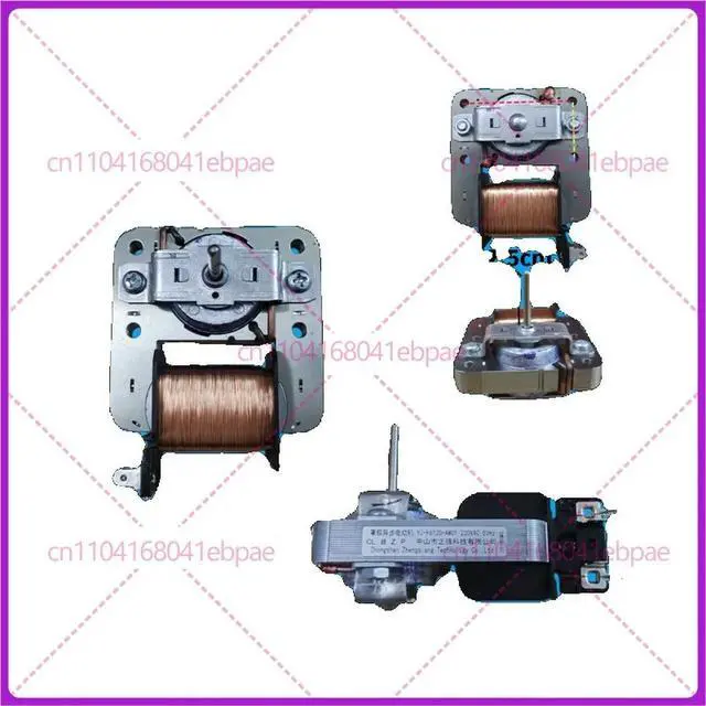 Alt view image 2 of 2 - For Midea microwave oven, cooling fan motor MDT-10CEF 220V 18W 2 pins 6120