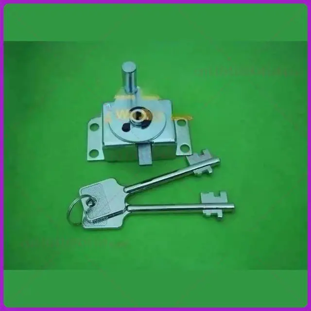 Alt view image 2 of 3 - Vault door lock, blade anti-theft safe cylinder deposit box