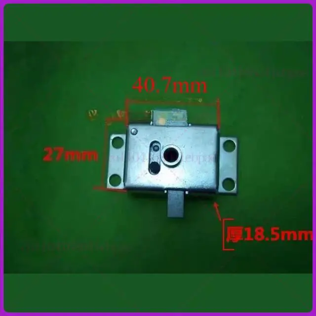 Alt view image 3 of 3 - Vault door lock, blade anti-theft safe cylinder deposit box