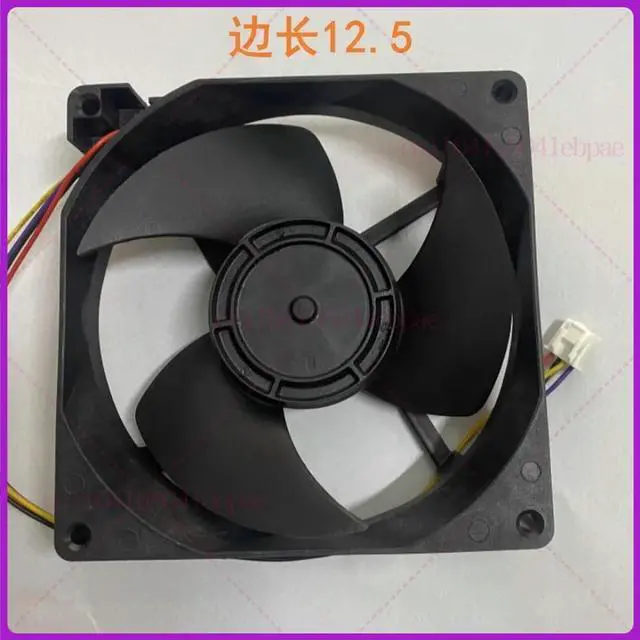 Alt view image 2 of 2 - Fan for MODEL 12537JE-15Q-BU Haier air-cooled refrigerator Motor Fan 4 wire