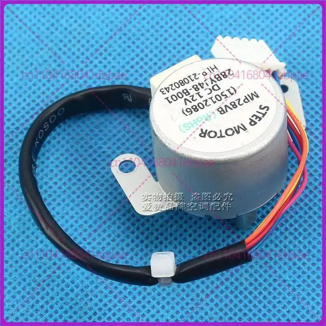 Alt view image 3 of 3 - for Gree air conditioner stepping motor 15012086 air guide and swing motor MP28VA MP28VB motor
