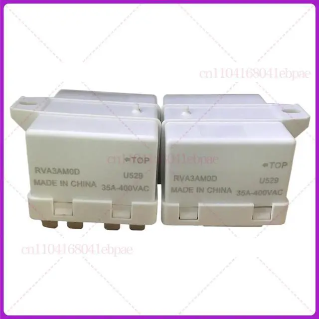 Alt view image 2 of 3 - RVA 4G3D 35A-400V Compressor Relay Start Relay For Ice Maker Refrigerator