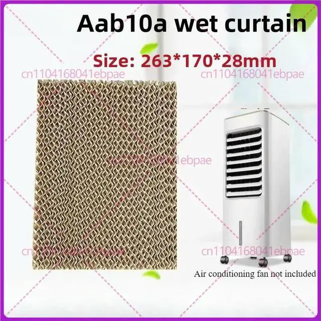 Main image of For Midea air conditioning fan wet curtain AAB10A/AC100-18D/AC100-A 263*170*28mm