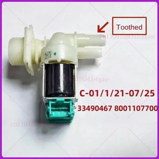 Alt view image 2 of 3 - Water Inlet Valve for iQ300 Siemens Automatic Drum Washer XQG70-WM10E1601W Solenoid Valve