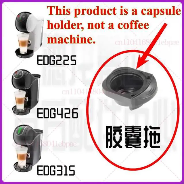 Alt view image 3 of 3 - For Nestlé Genio PLUS 1024 Capsule Coffee Machine Capsule Holder, Spare Parts
