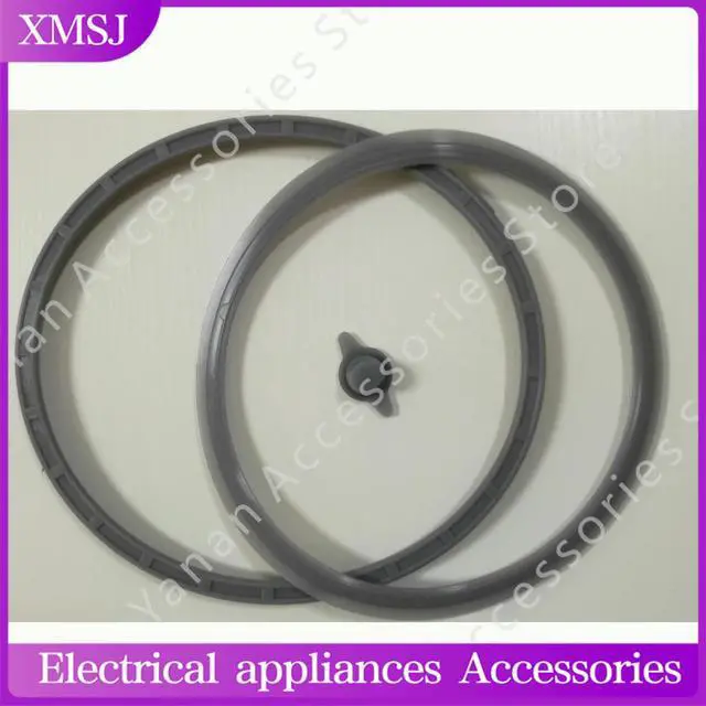 Alt view image 2 of 2 - accessories for cuckoo rice cooker seal ring/skin plug/cleaning lid rubber ring 3-piece set
