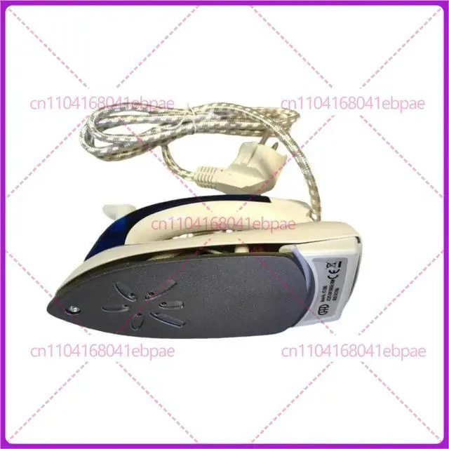 Alt view image 3 of 3 - fashion foldable 3 gears variable temperature control manual travel mini iron steam handle rotary 90 degree 700w