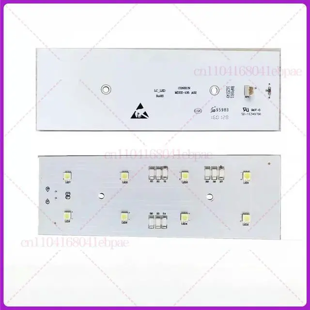 Alt view image 2 of 3 - For Refrigeration Lighting MDDZ-105 DC12V LED Light Strip For Hisense Ronshen Refrigerator BCD-563WSS1HY