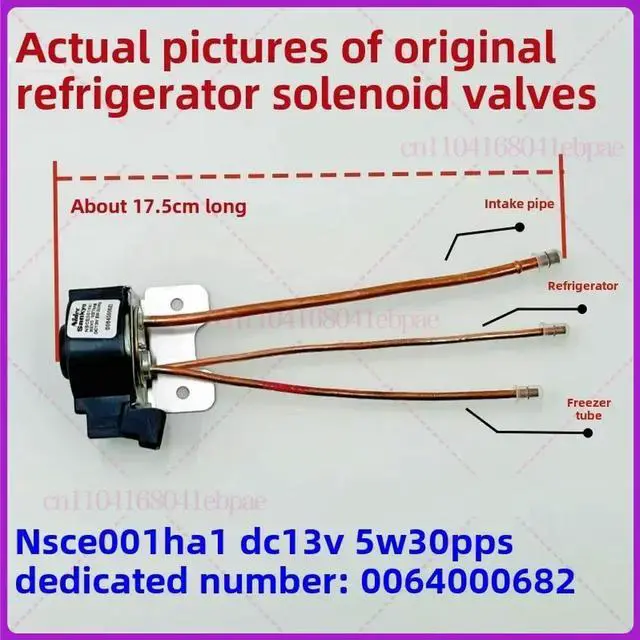 Main image of NSCE001HA1 for Haier refrigerator solenoid valve coil one-way catamaran pulse valve 0064000682 DC13 5W 30PPS