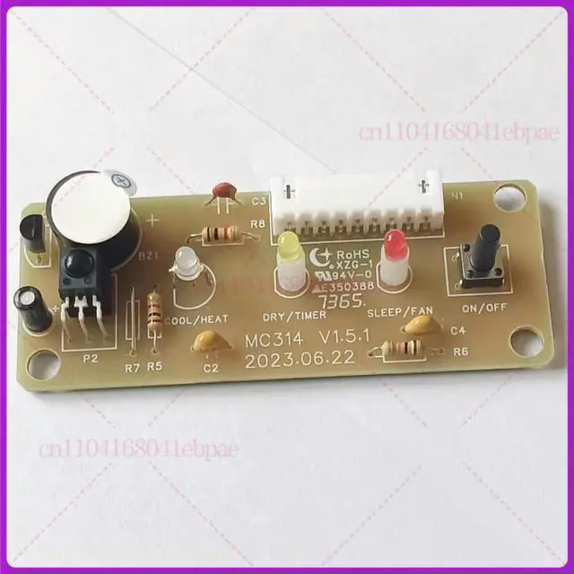 Alt view image 3 of 3 - 1PC For McQuay Air Conditioner Signal Receiving Board Parts MCK140VP-A MC314 V1.5.1