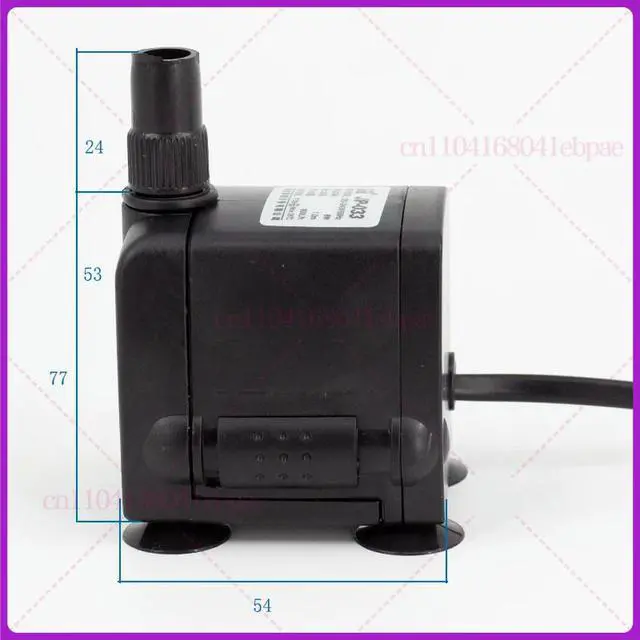 Alt view image 2 of 3 - Ice Making Machine Spare Parts JP-033 8W Ice Machine Water Pump Universal Circulation Pump For KONKA Ice Machine