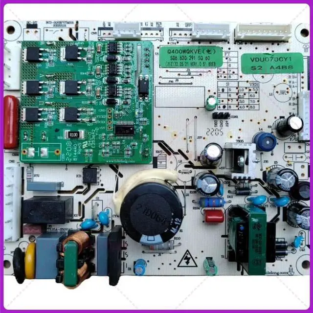 Alt view image 2 of 3 - For Shangling refrigerator BCD-400QlTD main board power conversion control computer board 401WQVYD