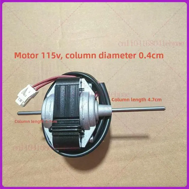 Alt view image 2 of 3 - ZYD-2J-22 Series Refrigeration Fan Input 22W Output 4W 1550RPM 115V Freezer Fan Shaded-Pole Induction Motor For Refrigerator