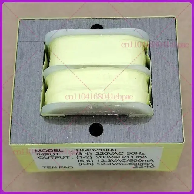 Alt view image 2 of 3 - TK4321000 Dual 12.3V 500mA wall-hung boiler water heater power board transformer 200V11mA pin 8-pin