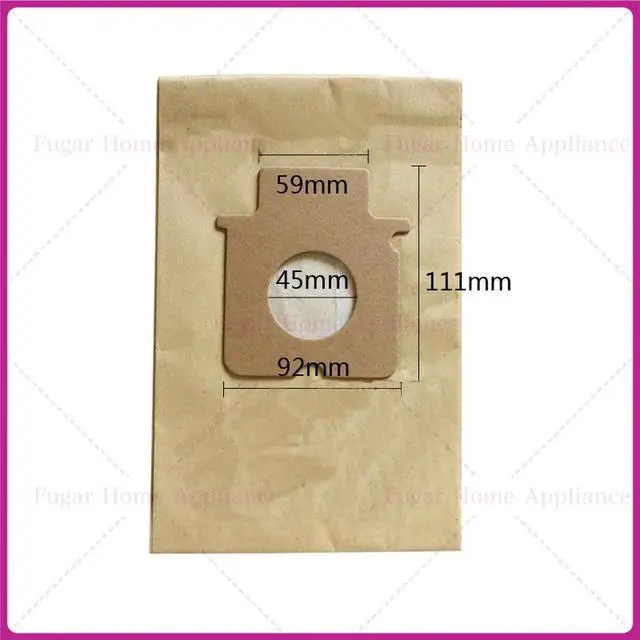 Alt view image 3 of 3 - 30pcs Dust Bag for Panasonic MCE Series Cylinder Vacuum Cleaner Dust Bags C-2E C-20E Type Vacuum Cleaner Bags